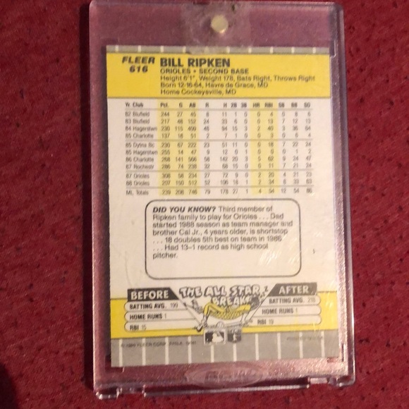 Billy Ripken error card - Picture 4 of 4